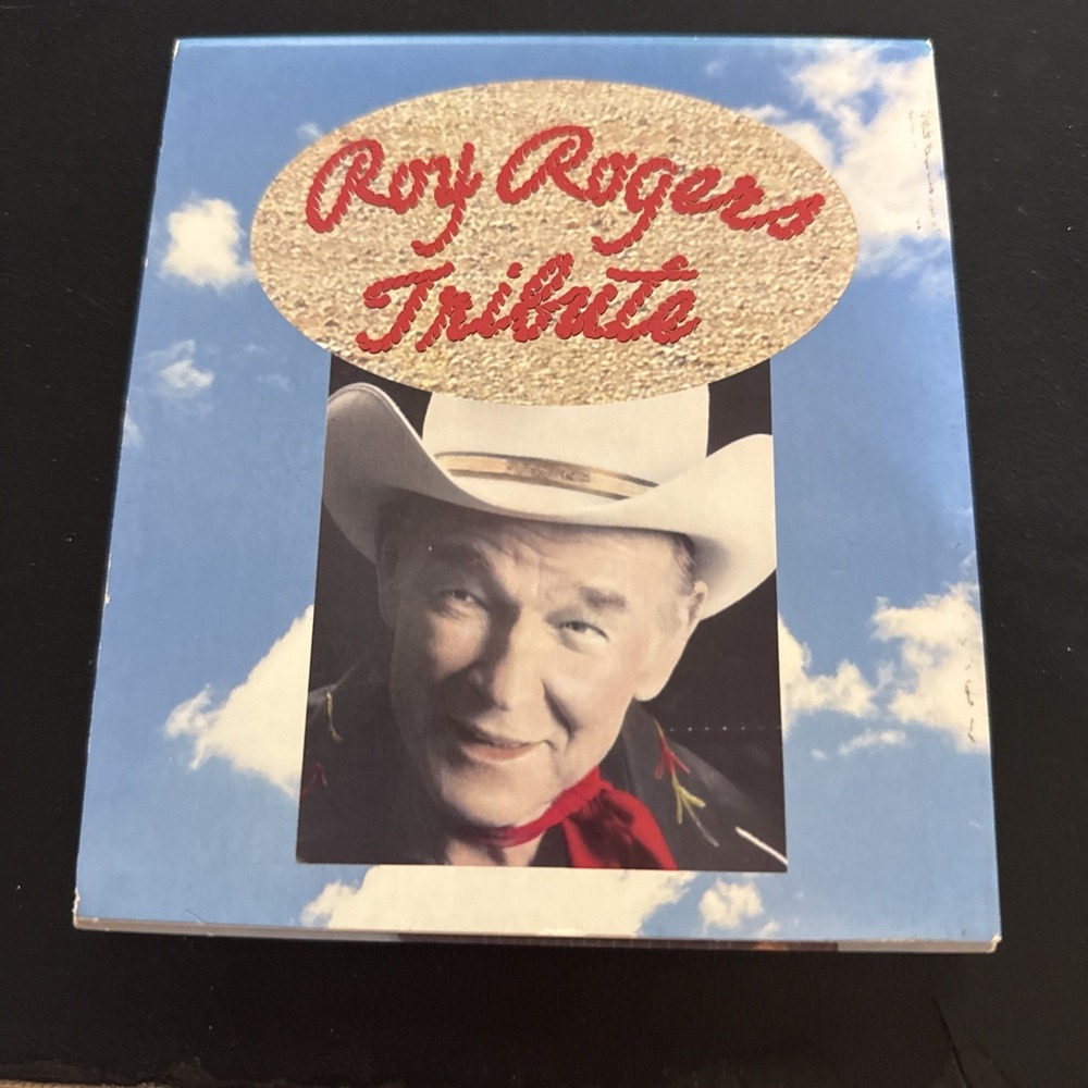 Roy Rogers Tribute Cd 12 songs - with 9 1/2 "‎ x 14" poster